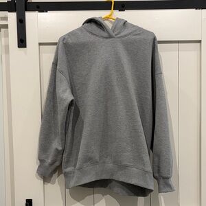 H&M divided Oversized hoodie in gray melange